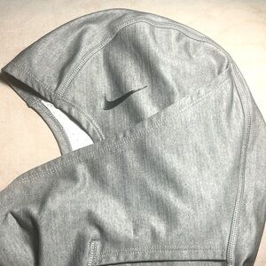Nike Pro Hyperwarm Hood Gray Ski Mask.